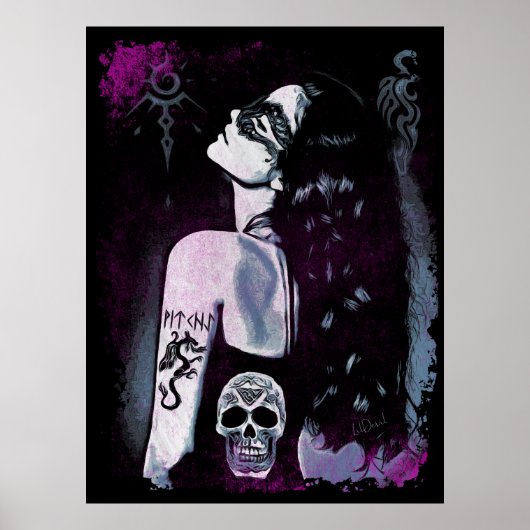 WITCHY Print, Value Poster Paper (Matte) (Vorne)