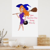 Witchy Redhead Thunder_Cove Poster (Küche)