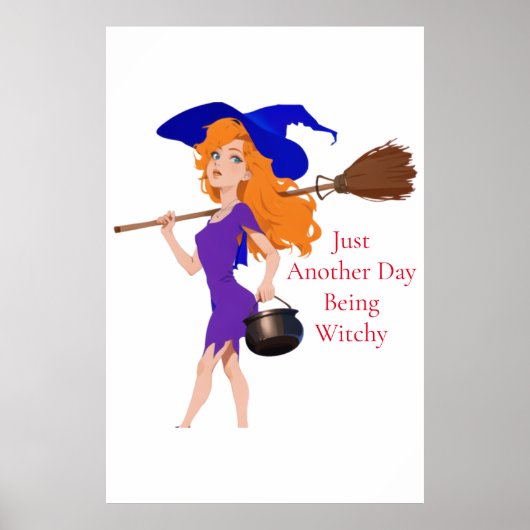 Witchy Redhead Thunder_Cove Poster (Vorne)