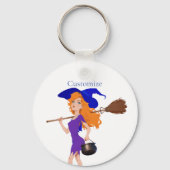 Witchy Redhead Thunder_Cove Schlüsselanhänger (Rückseite)
