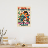Witchy Retro Kitchen Chaos Poster (Küche)