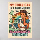 Witchy Retro Kitchen Chaos Poster (Vorne)