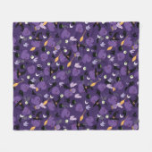 Witchy Rubber Ducks Fleece Blanket (Vorderseite (Horizontal))