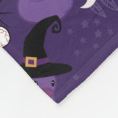 Witchy Rubber Ducks Fleece Blanket (Ecke)