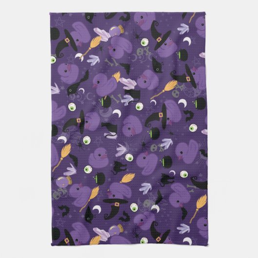 Witchy Rubber Ducks Küchentücher (Vertikal)