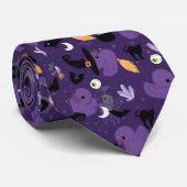Witchy Rubber Ducks Neck Tie Krawatte (Gerollt)