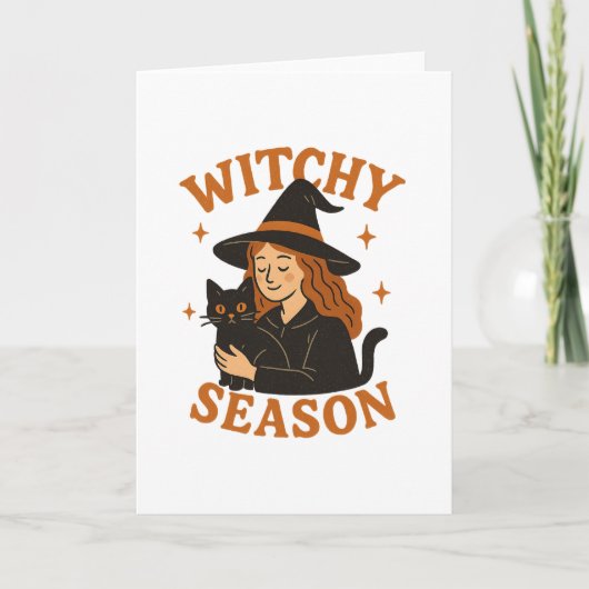 Witchy-Saison Karte (Vorderseite)