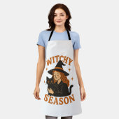 Witchy-Saison Schürze (Getragen)