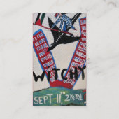WITCHY SEPT 11 VISITENKARTE (Rückseite)