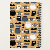Witchy Spooky Horror Halloween Notizblock (Rückseite)