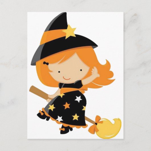 Witchy Star Postkarte (Vorderseite)