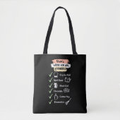 Witchy Tote Bag Essentials | Magic Witchcraft Tasche (Vorderseite)