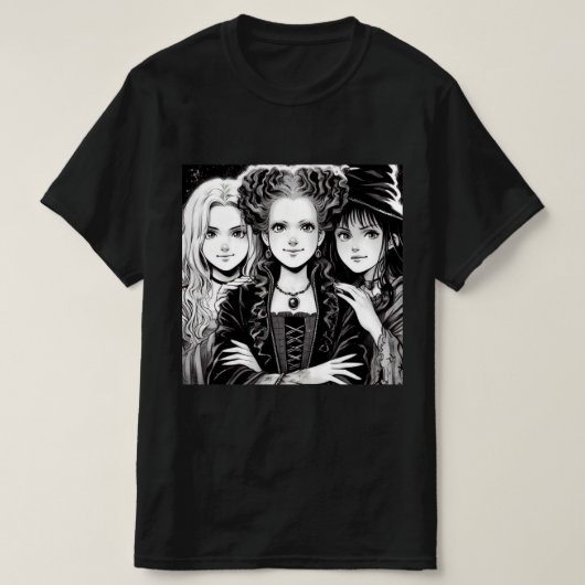 Witchy trio T-Shirt (Design vorne)