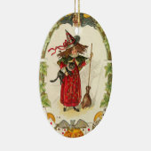 Witchy Verzierung Keramikornament (Rechts)