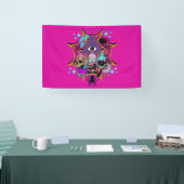 Witchy Vibes and Spiders Banner (Messe)