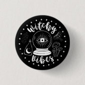 Witchy Vibes Button (Vorderseite)