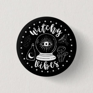 Witchy Vibes Button