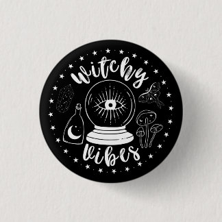Witchy Vibes Button