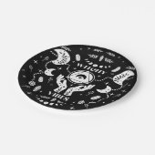 Witchy Vibes Halloween Paper Tellers Pappteller (Schrägansicht)