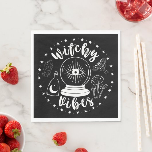 Witchy Vibes Napkins Serviette (Beispiel)