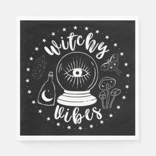 Witchy Vibes Napkins Serviette