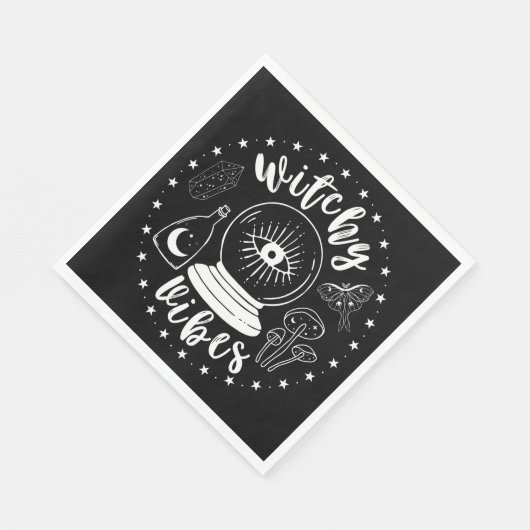 Witchy Vibes Napkins Serviette (Ecke)