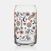 Witchy Vibes Pattern Dosenglas (Vorderseite)