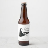 Witchy Vibes - Spooky & Stylish | Bierflaschenetikett (Vorderseite)