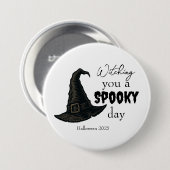 Witchy Vibes - Spooky & Stylish | Button (Vorne & Hinten)