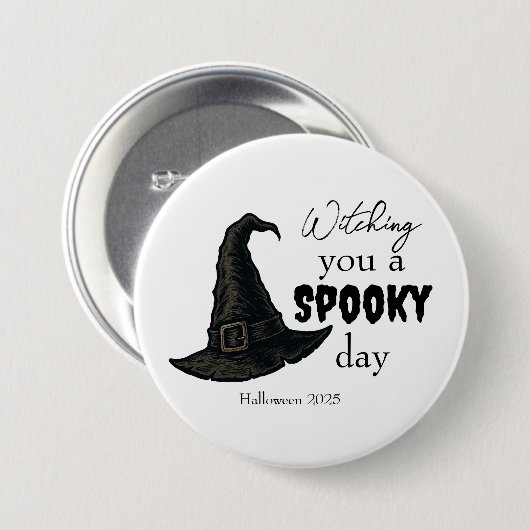 Witchy Vibes - Spooky & Stylish | Button (Vorne & Hinten)