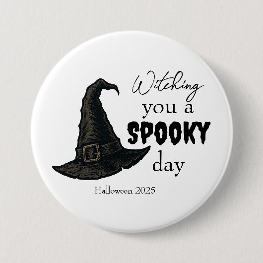 Witchy Vibes - Spooky & Stylish | Button (Vorderseite)