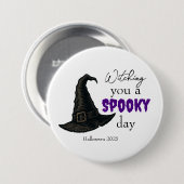 Witchy Vibes - Spooky & Stylish | Button (Vorne & Hinten)
