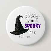 Witchy Vibes - Spooky & Stylish | Button (Vorderseite)