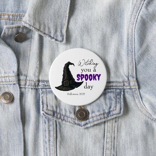 Witchy Vibes - Spooky & Stylish | Button (Beispiel)