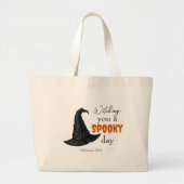 Witchy Vibes - Spooky & Stylish | Jumbo Stoffbeutel (Vorne)