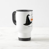 Witchy Vibes - Spooky & Stylish | Reisebecher (Vorderseite Links)