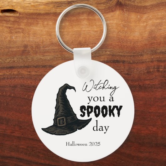 Witchy Vibes - Spooky & Stylish | Schlüsselanhänger (Vorderseite)