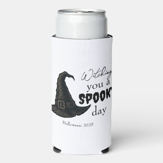 Witchy Vibes - Spooky & Stylish | Selters Dosenkühler (Seltzer Vorderseite)