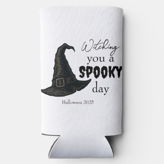 Witchy Vibes - Spooky & Stylish | Selters Dosenkühler (Rückseite)