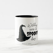 Witchy Vibes - Spooky & Stylish | Zweifarbige Tasse (Mittel)