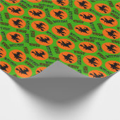 Witchy Vibes Wrapping Paper Geschenkpapier (Ecke)