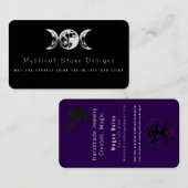 Witchy-Visitenkarte Visitenkarte (Vorne/Hinten)