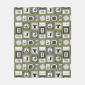 WITCHY WALLS FLEECEDECKE (Vorderseite)