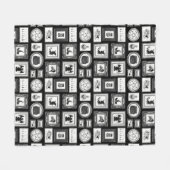 WITCHY WALLS FLEECEDECKE (Vorderseite (Horizontal))
