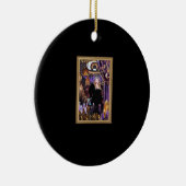 Witchy Whimsigoth Stevie Collage Keramik Ornament (Rechts)