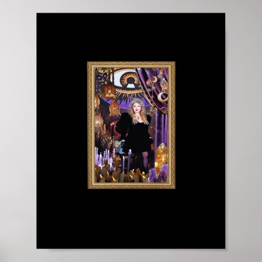 Witchy Whimsigoth Stevie Collage Poster (Vorne)