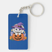 Witchy Whiskers Schlüsselanhänger (Rückseite)