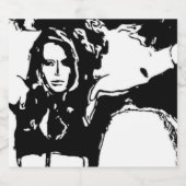 Witchy Woman Bierflaschenetikett (Einzelnes Label)