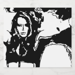 Witchy Woman Bierflaschenetikett