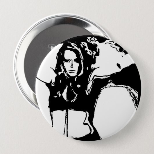 Witchy Woman Button (Vorne & Hinten)